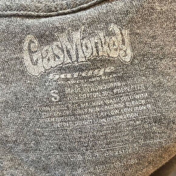 Gas Monkey Garage Super Soft Vintage Feel Tee S - Picture 5 of 6